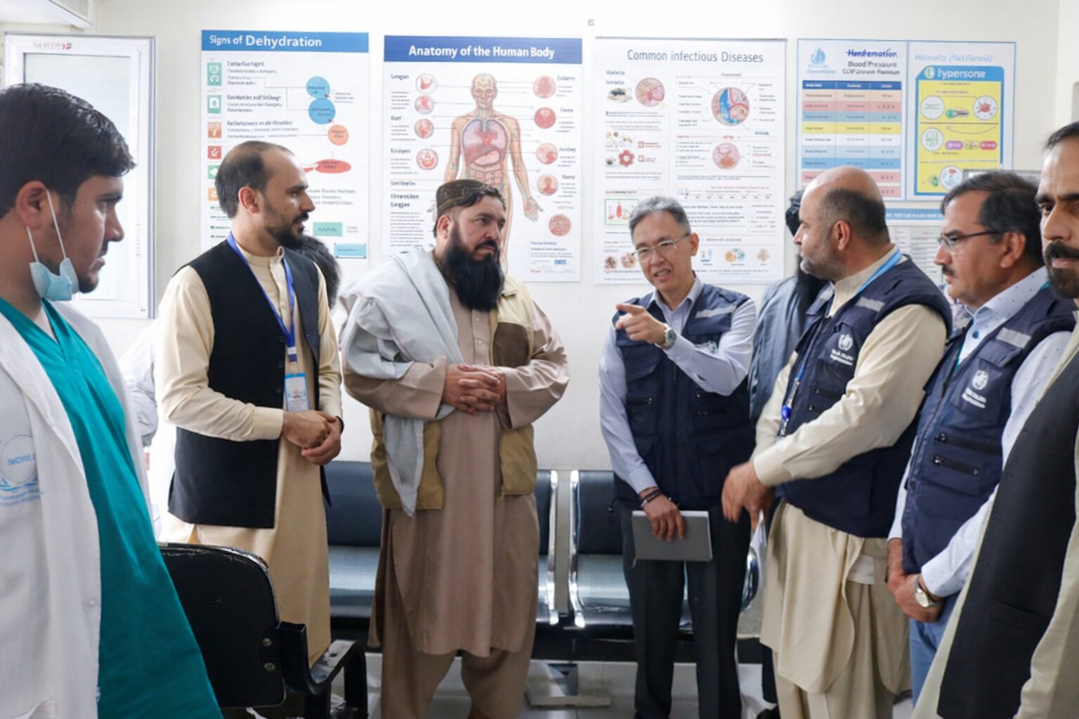 Monitoring Visit by WHO Representative, Dr. Edwin Ceniza Salvador and PPHD director
