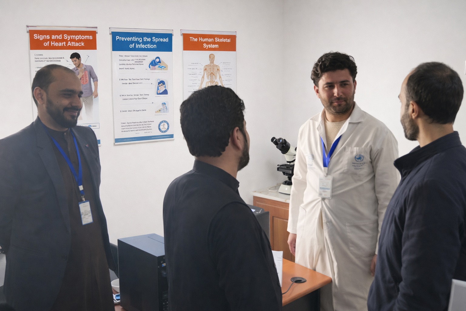 Monitoring visit by Dr. Najeeb Ullah Aman from the main office Kabul