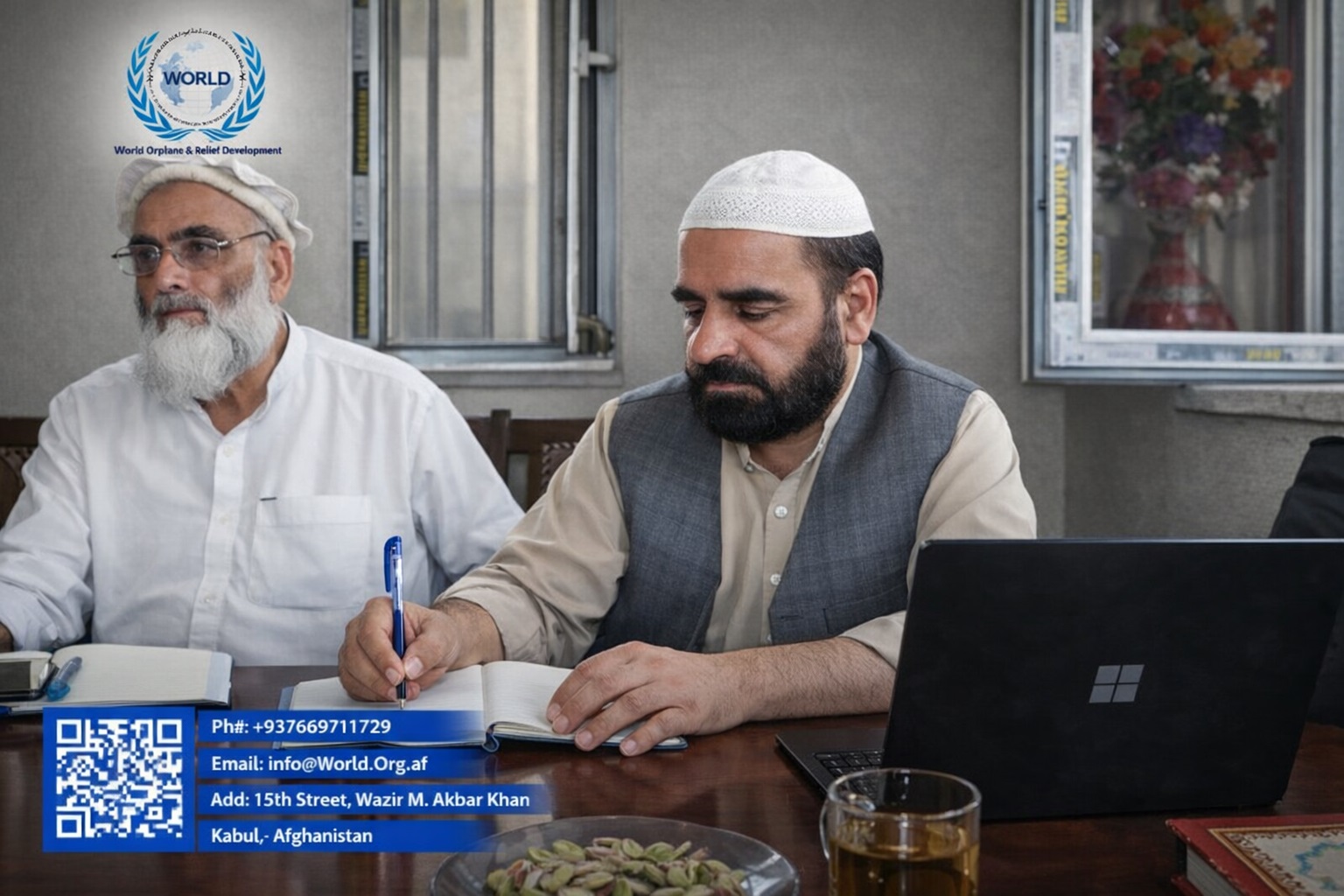Monitoring visit to 20 Beds E and Trauma center by Dr. Qasim Noori (Main Office Kabul)