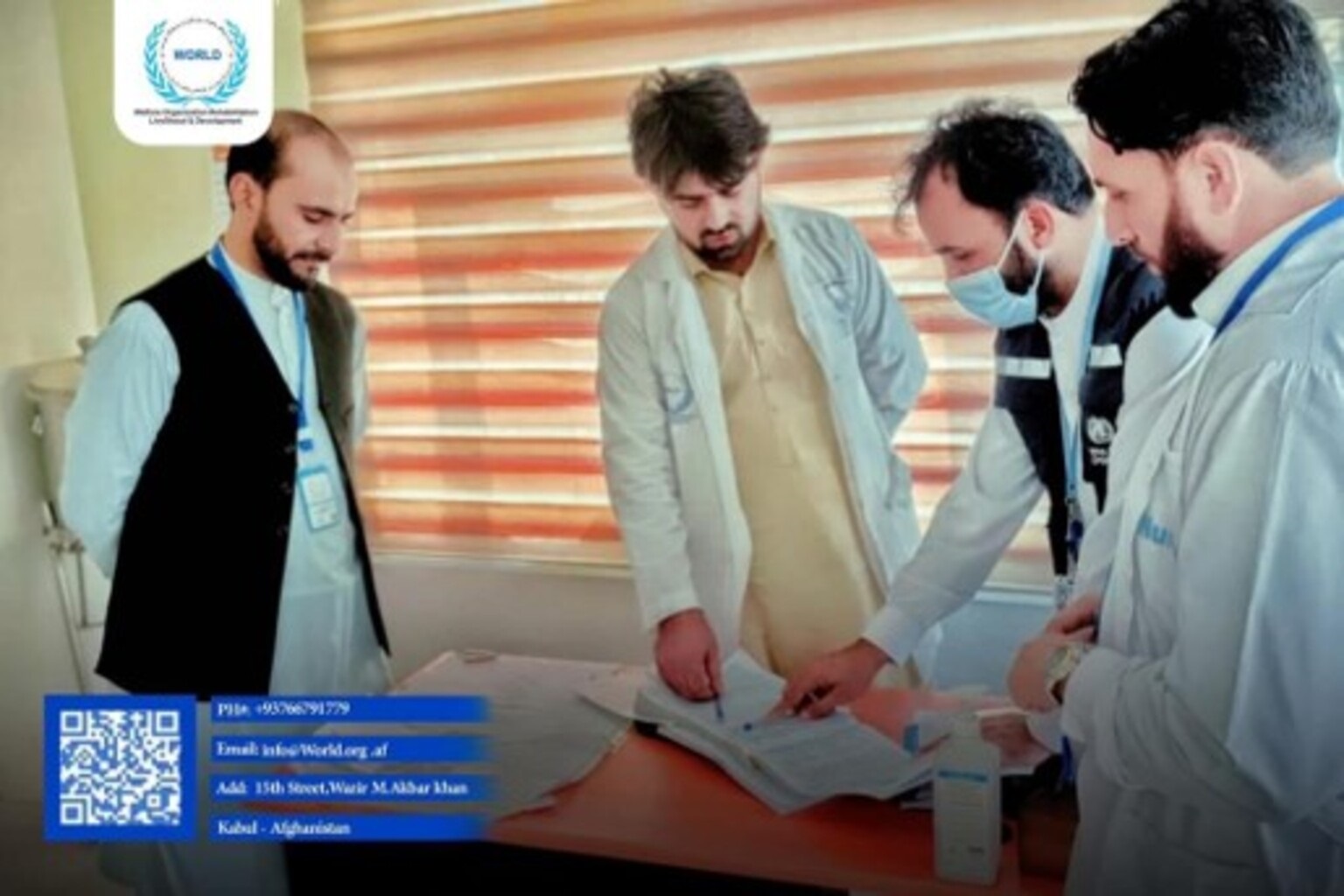 Monitoring visit to 20 Beds E and Trauma center by Dr. Danish (WHO)