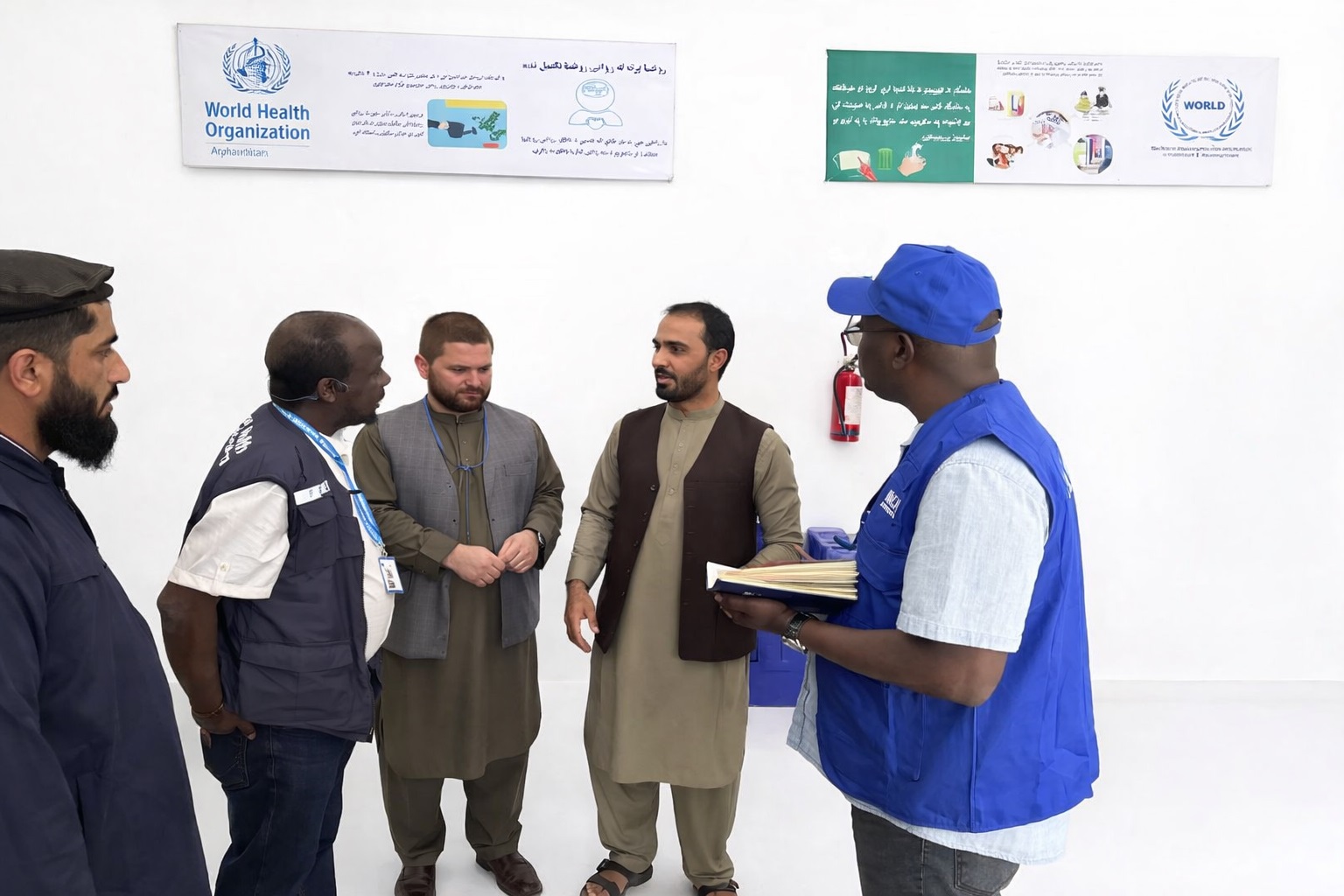 Joint Monitoring mission by Health Cluster, IOM and IPs , Trauma center Torkham